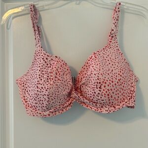 Birdsong Masai Mara Pink Leopard Print Swim Top